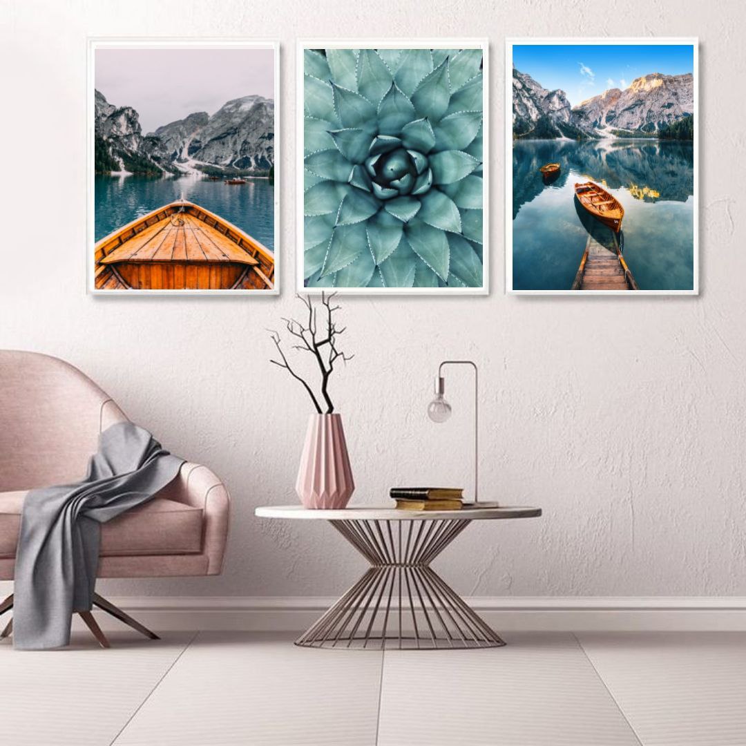 تابلو دکوراتیو مدل Ms512 مجموعه سه عددی