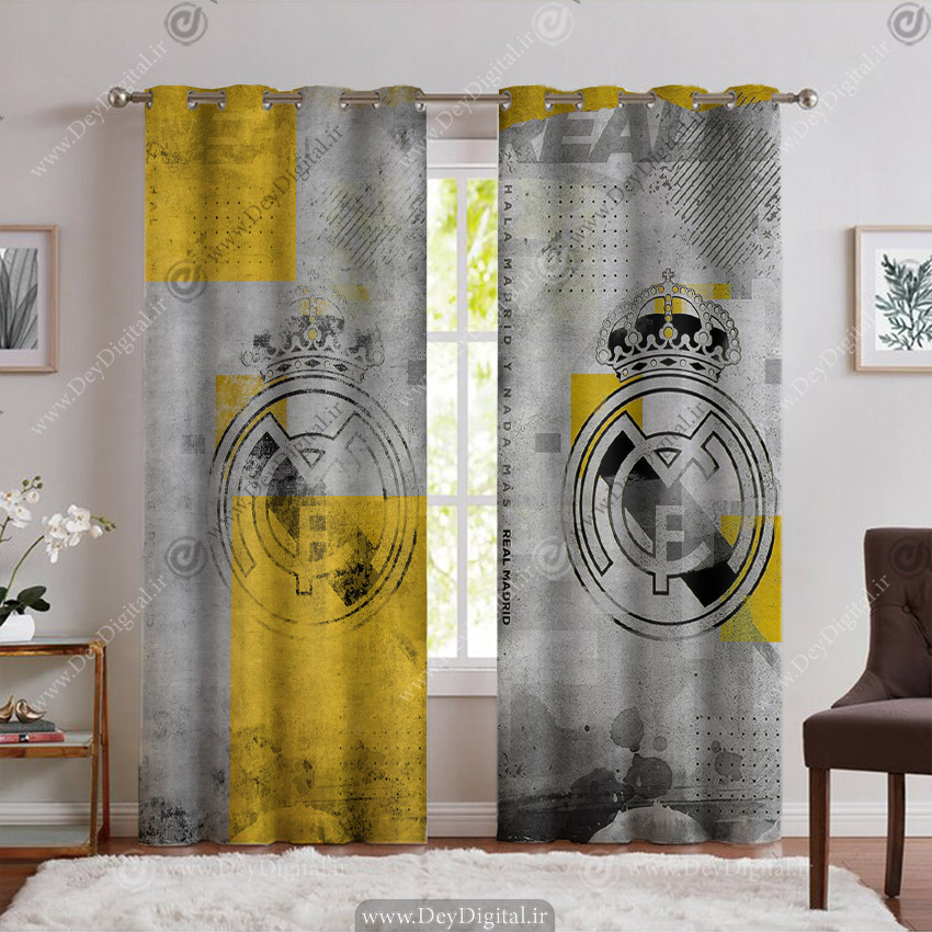 پرده پانچی فوتبالی طرح رئال PK-6436