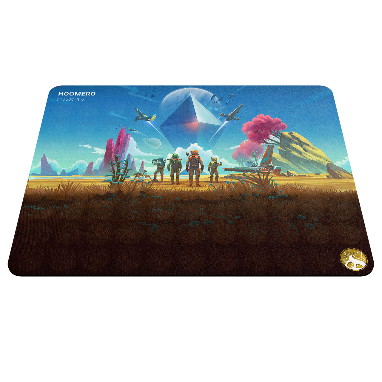 ماوس پد هومرو مدل A6919 طرح بازی No Mans Sky