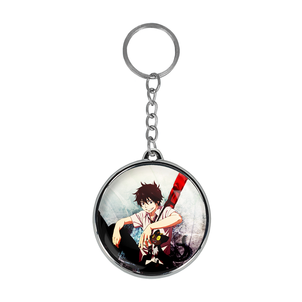 جاکلیدی خندالو طرح رین و یوکیو انیمه جنگیر آبی مدل دوطرفه کد 1638316377