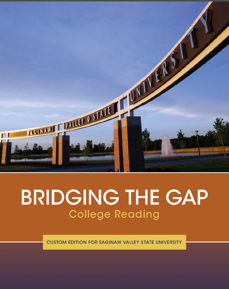 خرید و دانلود نسخه کامل کتاب Bridging the Gap College Reading Custom Edition for Saginaw Valley State University - Pdf