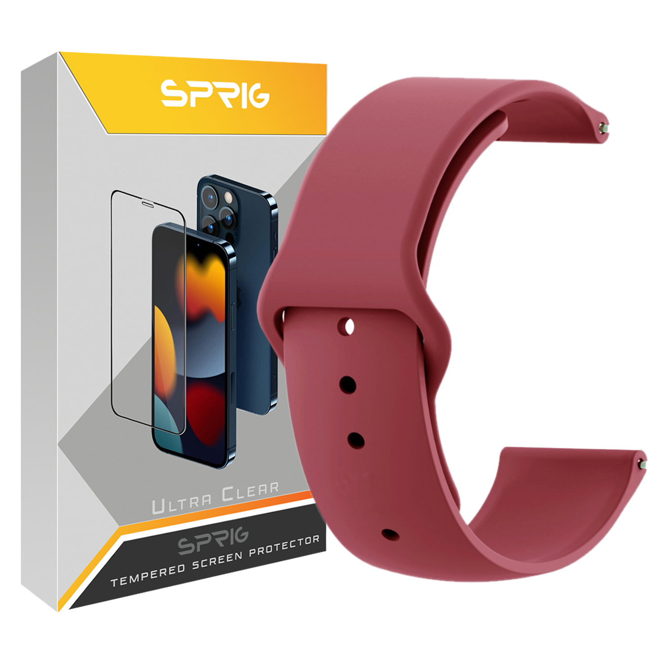 بند اسپریگ مدل SIC مناسب برای ساعت هوشمند شیائومی Haylou LS04 / RS04 / RS4 Plus