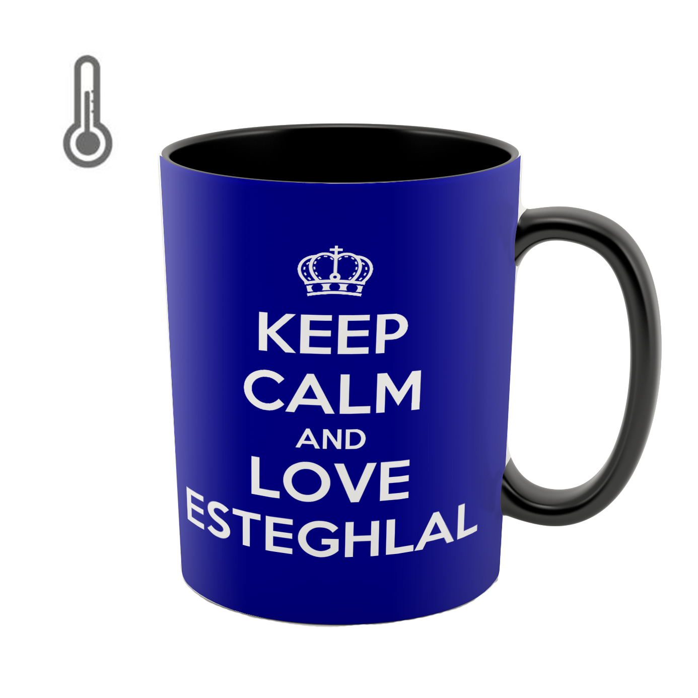 ماگ حرارتی مدل keep calm esteghlal