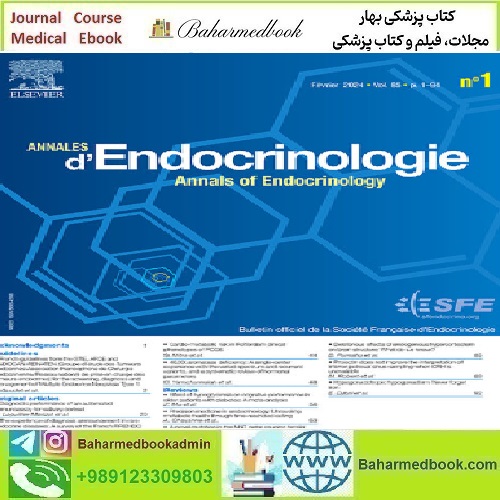 Annales d’Endocrinologie Volume 85 Issue 1 2024 TR