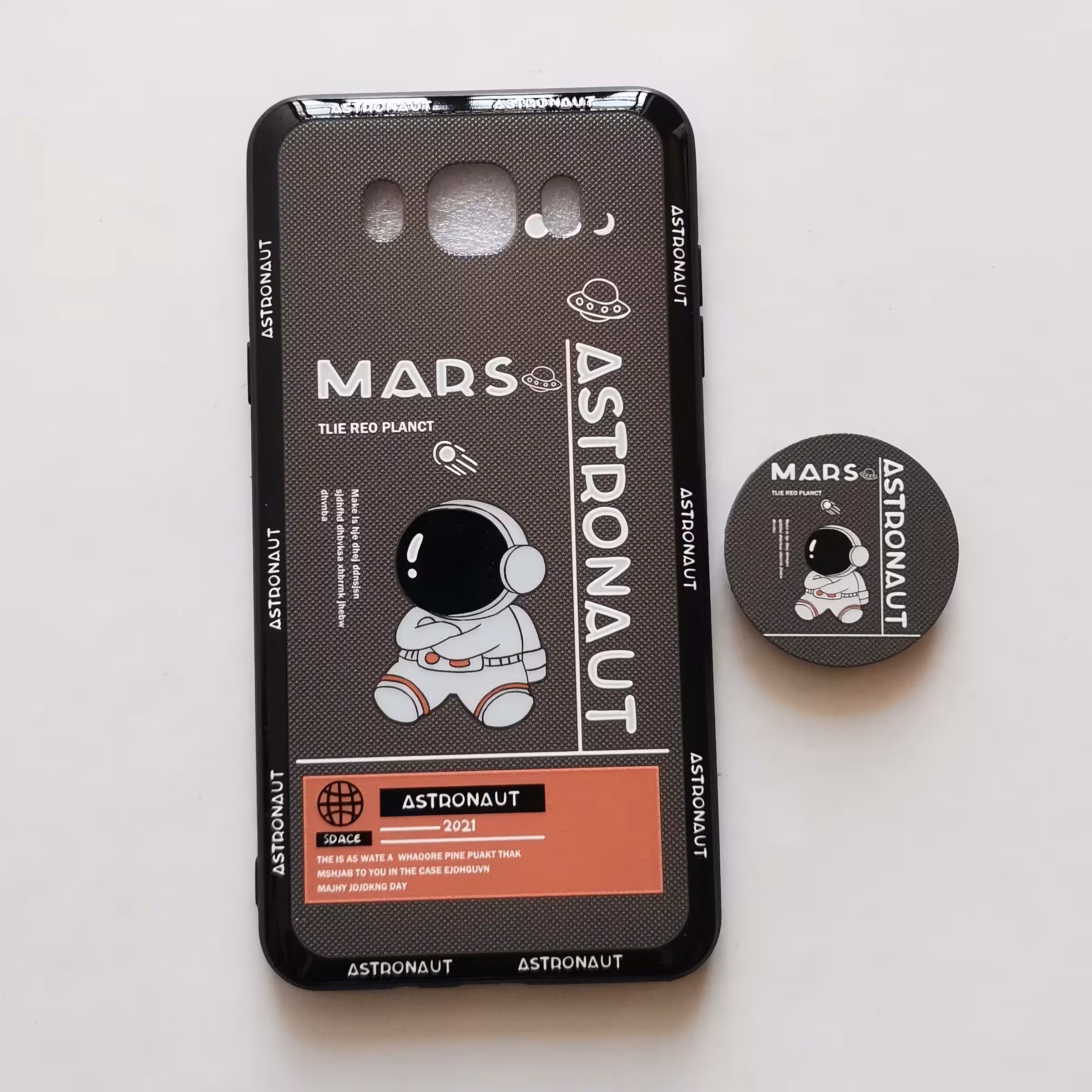 قاب طرحدار  ASTRONAUT پاپ سوکت دار گوشی سامسونگ J7 2016 یا J710