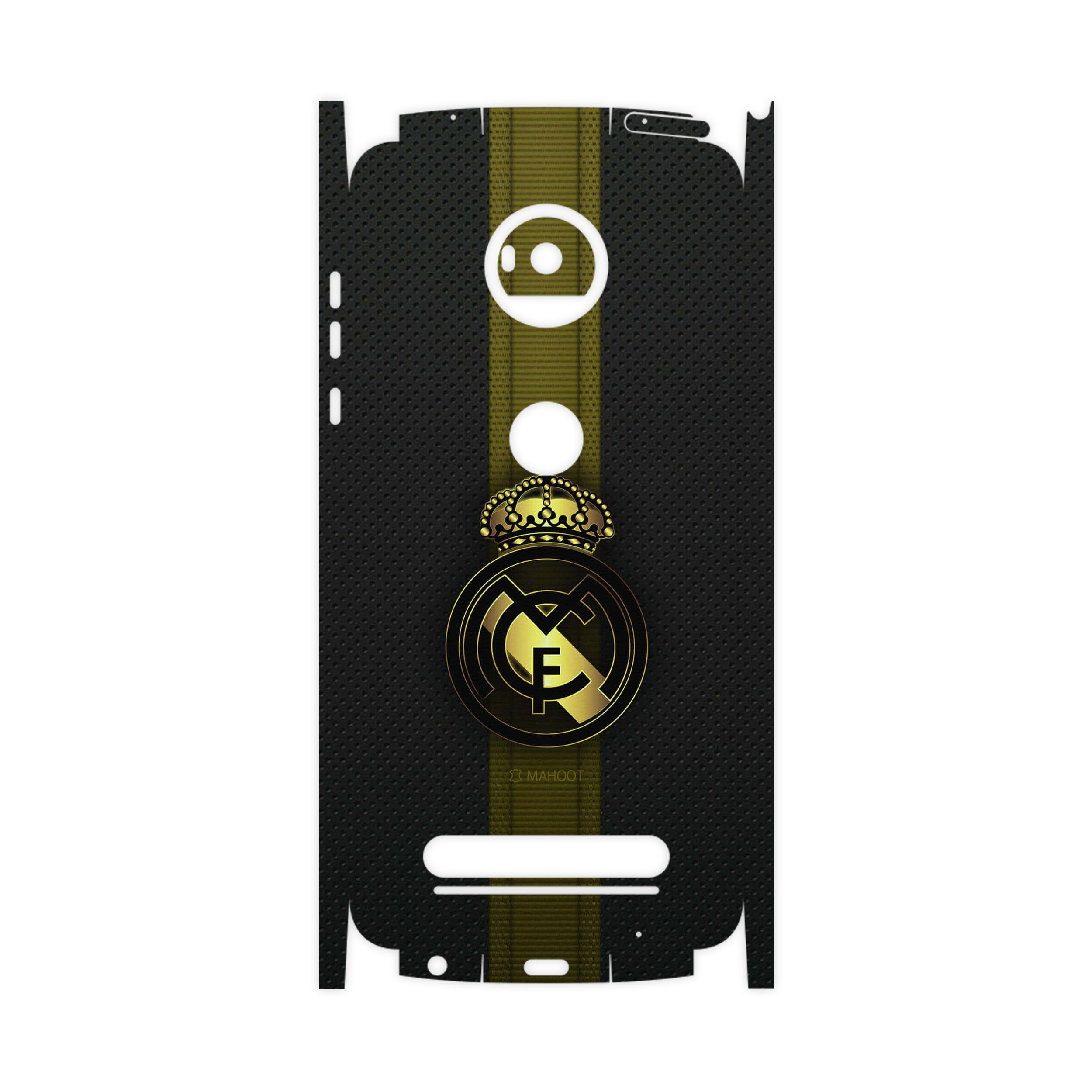 برچسب پوششی ماهوت مدل Real-Madrid-2-FullSkin مناسب برای گوشی موبایل موتورولا Moto Z2 Play