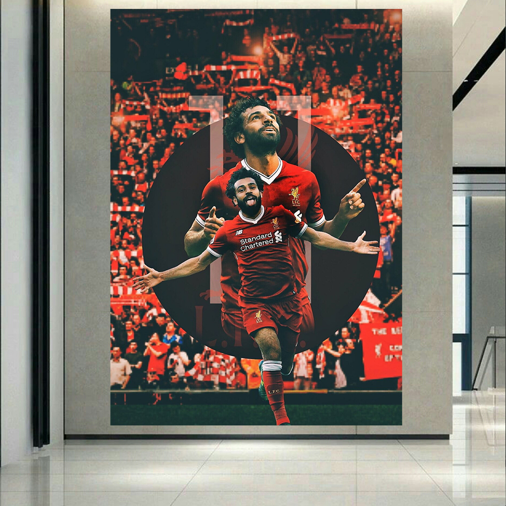 تابلو بوم طرح فوتبال مدل محمد صلاح کد AR2150