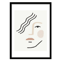 قیمت و خرید تابلو دکوراتیو مدل لاین‌آرت و مینیمال کد 0755