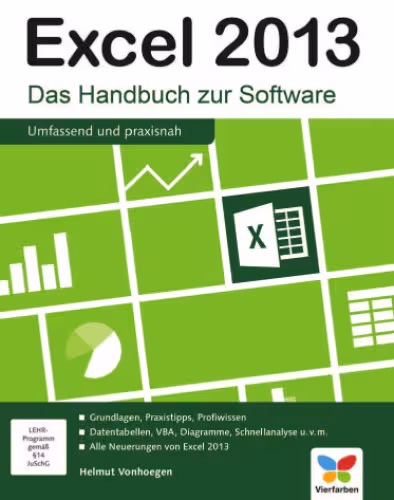 خرید و دانلود نسخه کامل کتاب Excel 2013: Das Handbuch zur Software