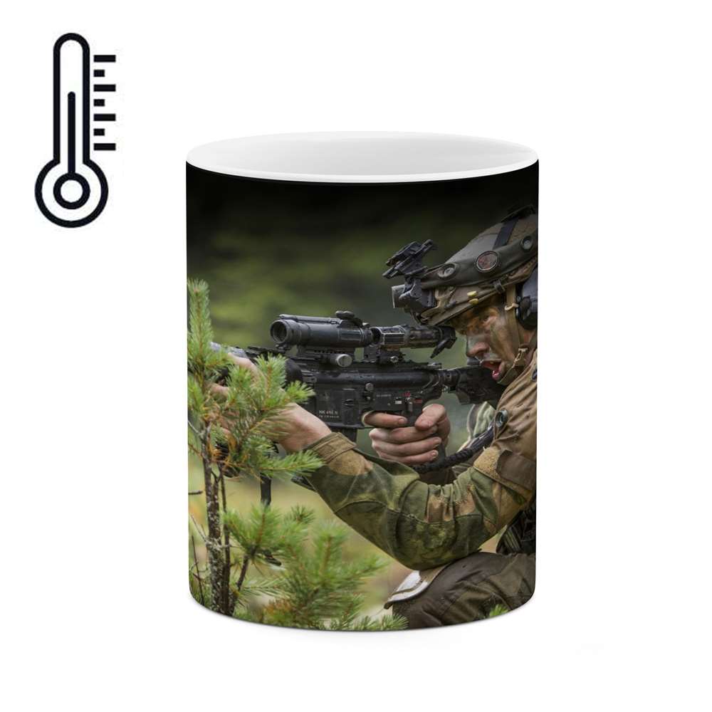 ماگ حرارتی کاکتی طرح تک تیرانداز مدل mgh15791