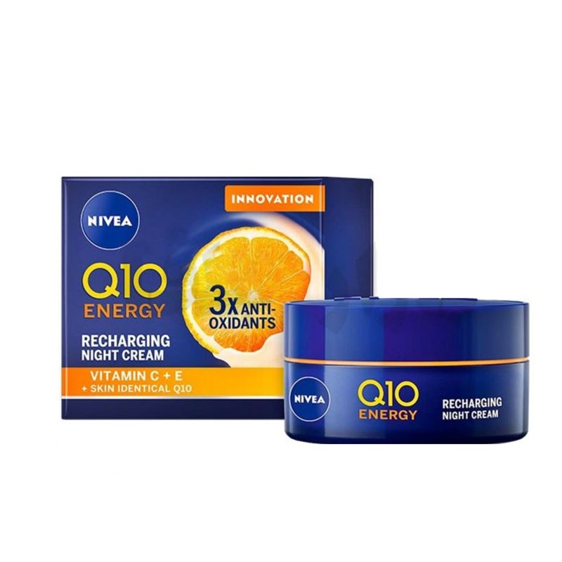 کرم ضد چروک شب مدل Q10 ENERGY نیوا 50 میل