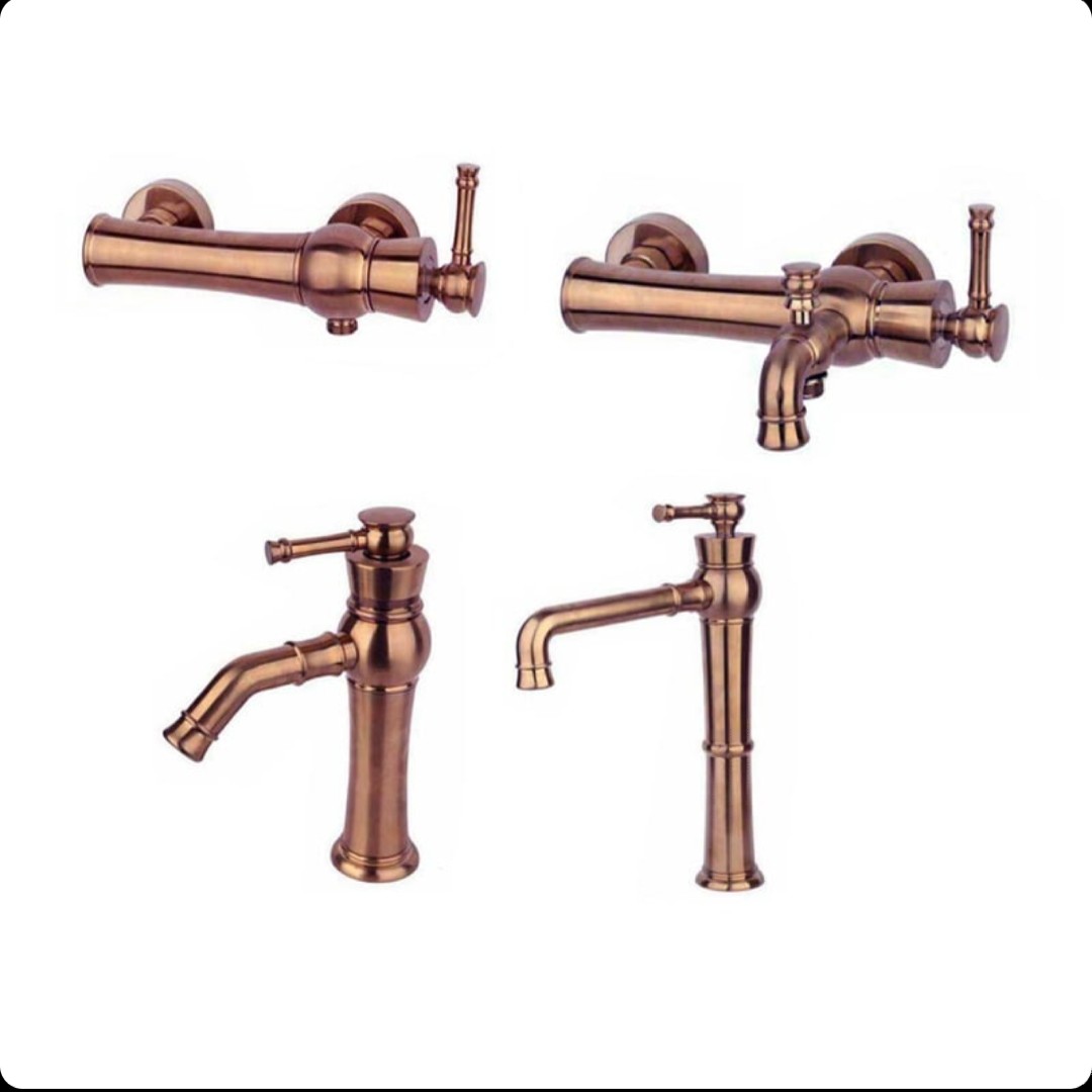 شیرآلات راسان مدل الیزه رزگلد مات