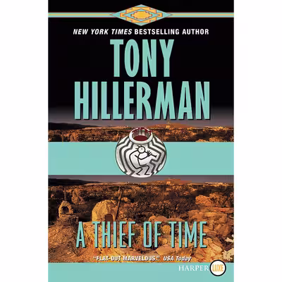 کتاب A Thief of Time اثر Tony Hillerman انتشارات Harper