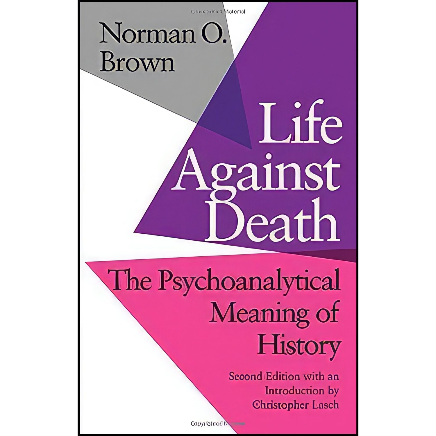 کتاب زبان اصلی Life Against Death اثر Norman Oliver Brown