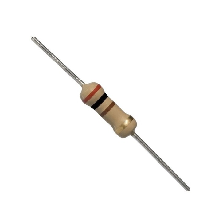 مقاومت 200 اهم 1/4 وات کد 620 بسته 200 عددی