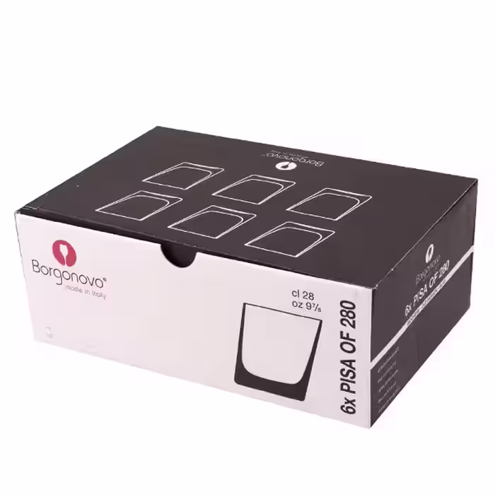 لیوان برگنوو طرح پیزا کد2205 بسته 6 عددی