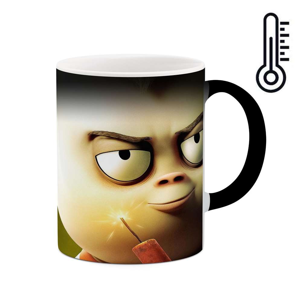 ماگ حرارتی طرح فیلم و انیمیشن Addams family مدل mgph15024