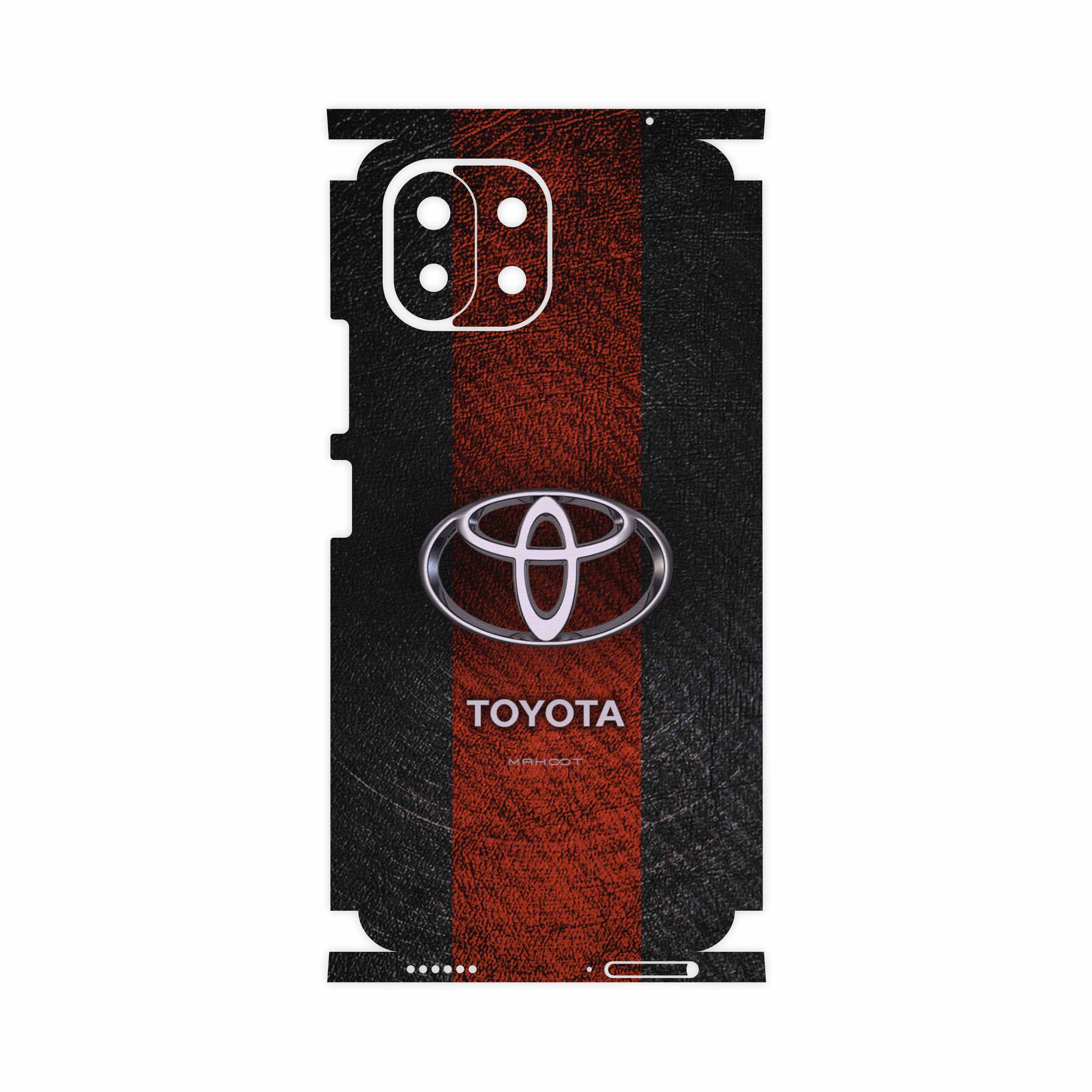 برچسب پوششی ماهوت مدل TOYOTA-Logo-FullSkin مناسب برای گوشی موبایل شیائومی 11 Lite 5G NE