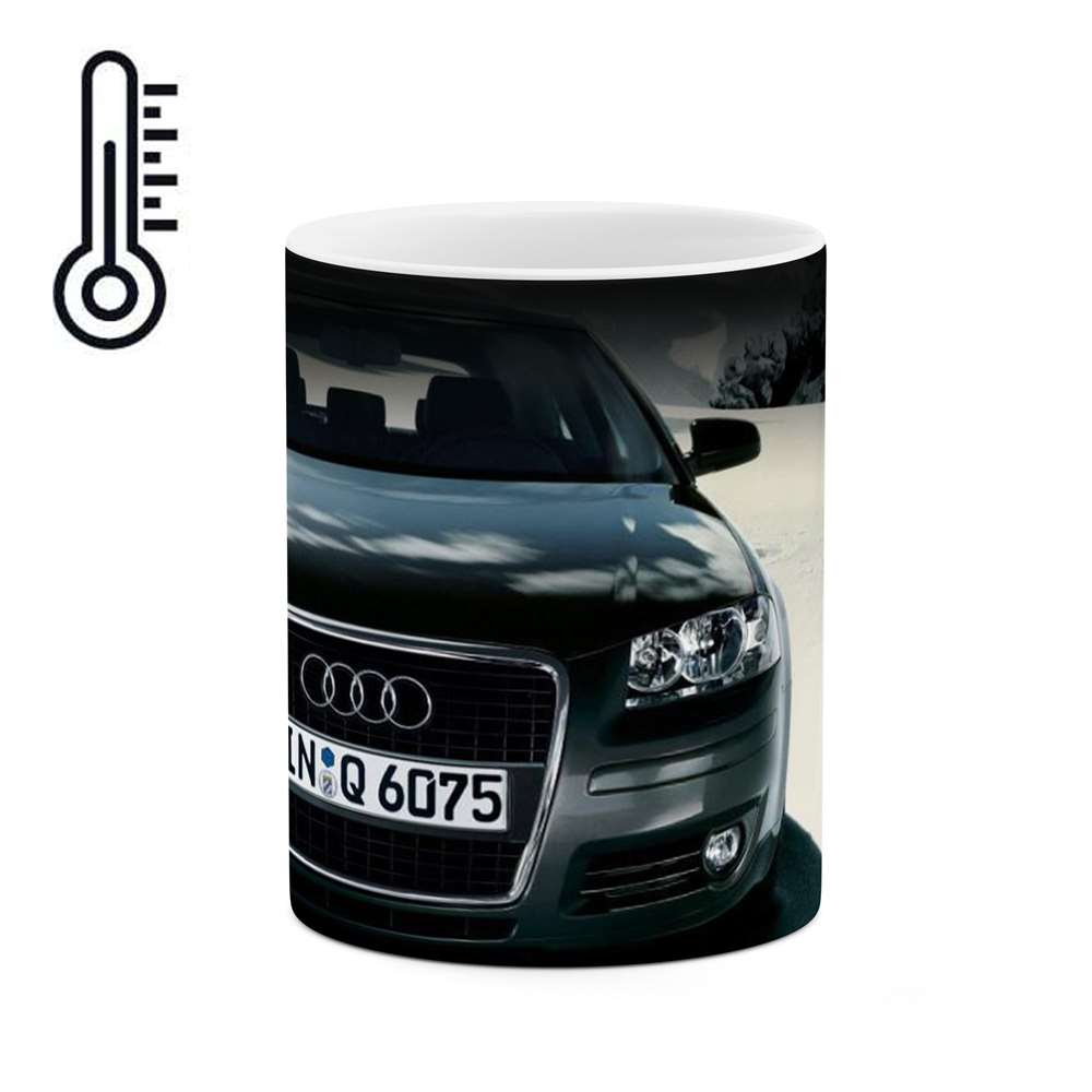 ماگ حرارتی طرح ماشین Audi A3 مدل mgph15172