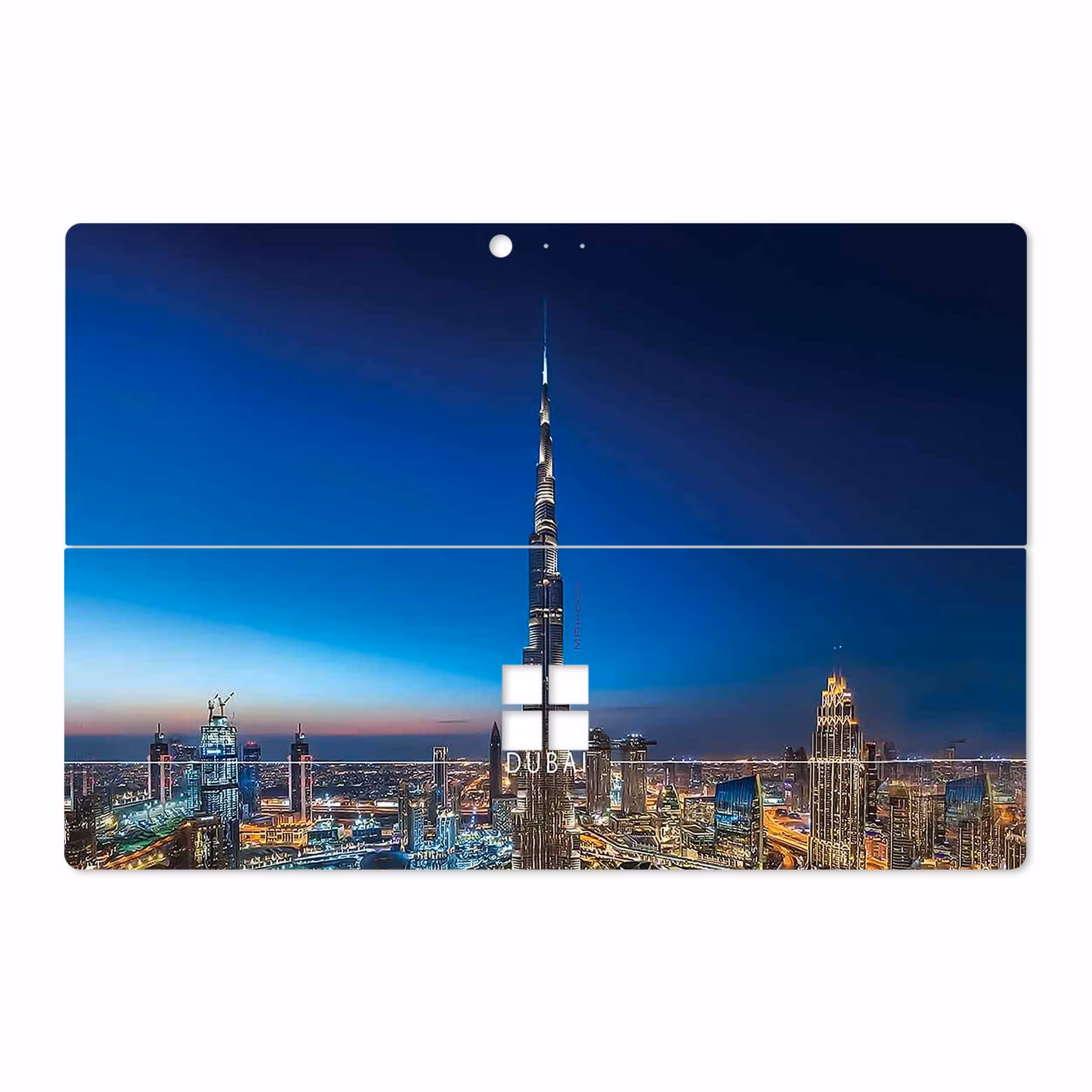برچسب پوششی ماهوت مدل Dubai City مناسب برای تبلت مایکروسافت Surface Pro 4 2015