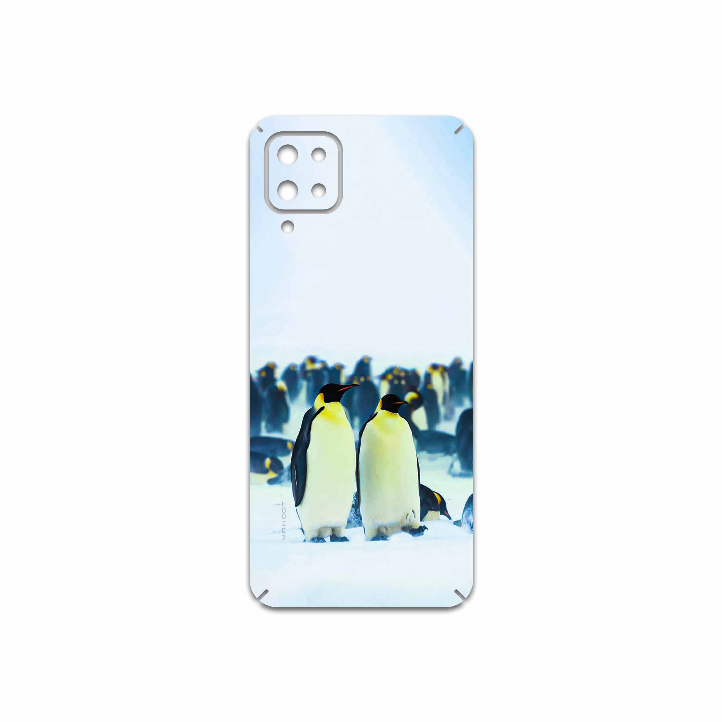 برچسب پوششی ماهوت مدل Penguin مناسب برای گوشی موبایل سامسونگ Galaxy A12