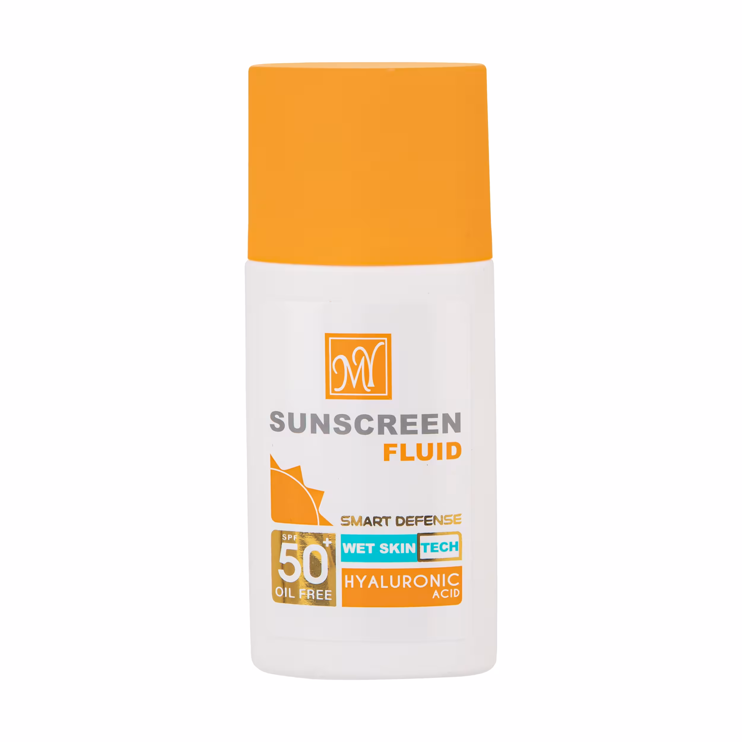 فلوئید ضد آفتاب بی رنگ مای SPF50 مدل Hyaluronic Acid مناسب انواع پوست حجم 50 میلی لیتر