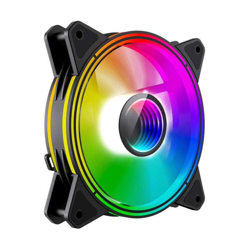 مشخصات، قیمت و خرید فن کیس گیم مکس GAMEMAX FN 12Rainbow Q Infinity