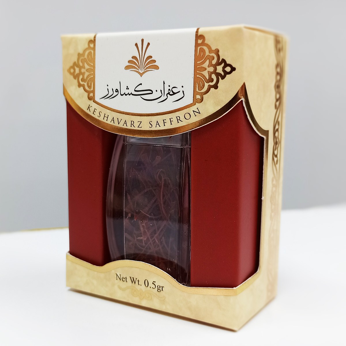 زعفران  سرگل 0.5 گرمی امسالی ممتاز محصول پایتخت زعفران و زرشک قائنات با اشانتیون