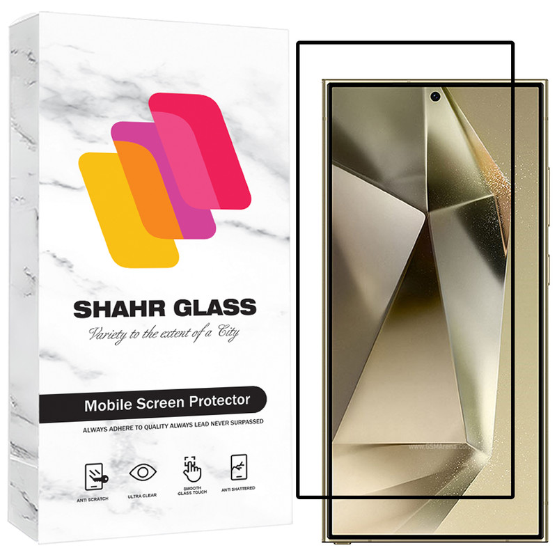 محافظ صفحه نمایش شهر گلس مدل ECERS30 مناسب برای گوشی موبایل سامسونگ  Galaxy S24 Ultra | کالا برتری