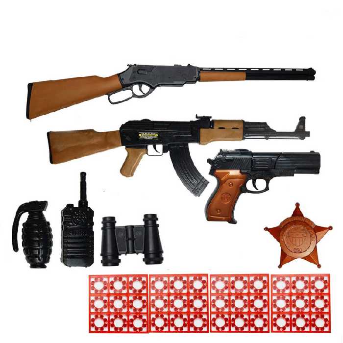 تفنگ بازی گلدن گان مدل naabsell-PA11 مجموعه 11 عددی | چاوه