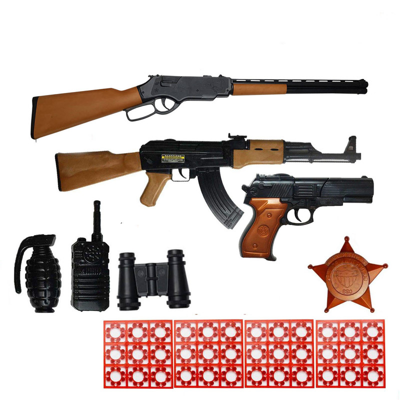 تفنگ بازی گلدن گان مدل naabsell-PA11 مجموعه 11 عددی | چاوه