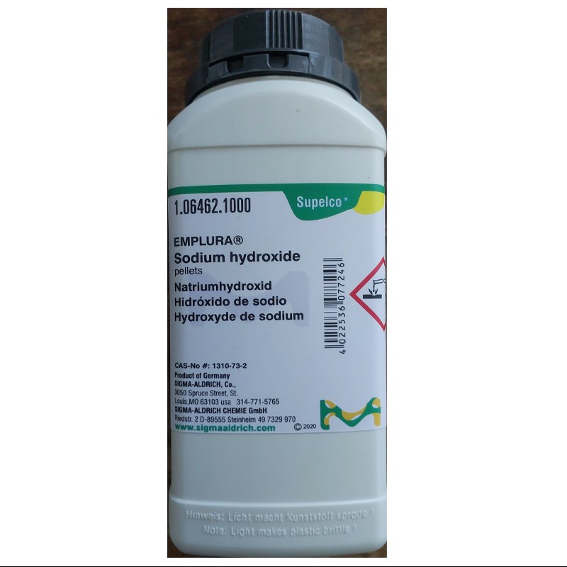 سدیم هیدروکسید 1 کیلو گرمی مرک اصل آلمان(pallet)