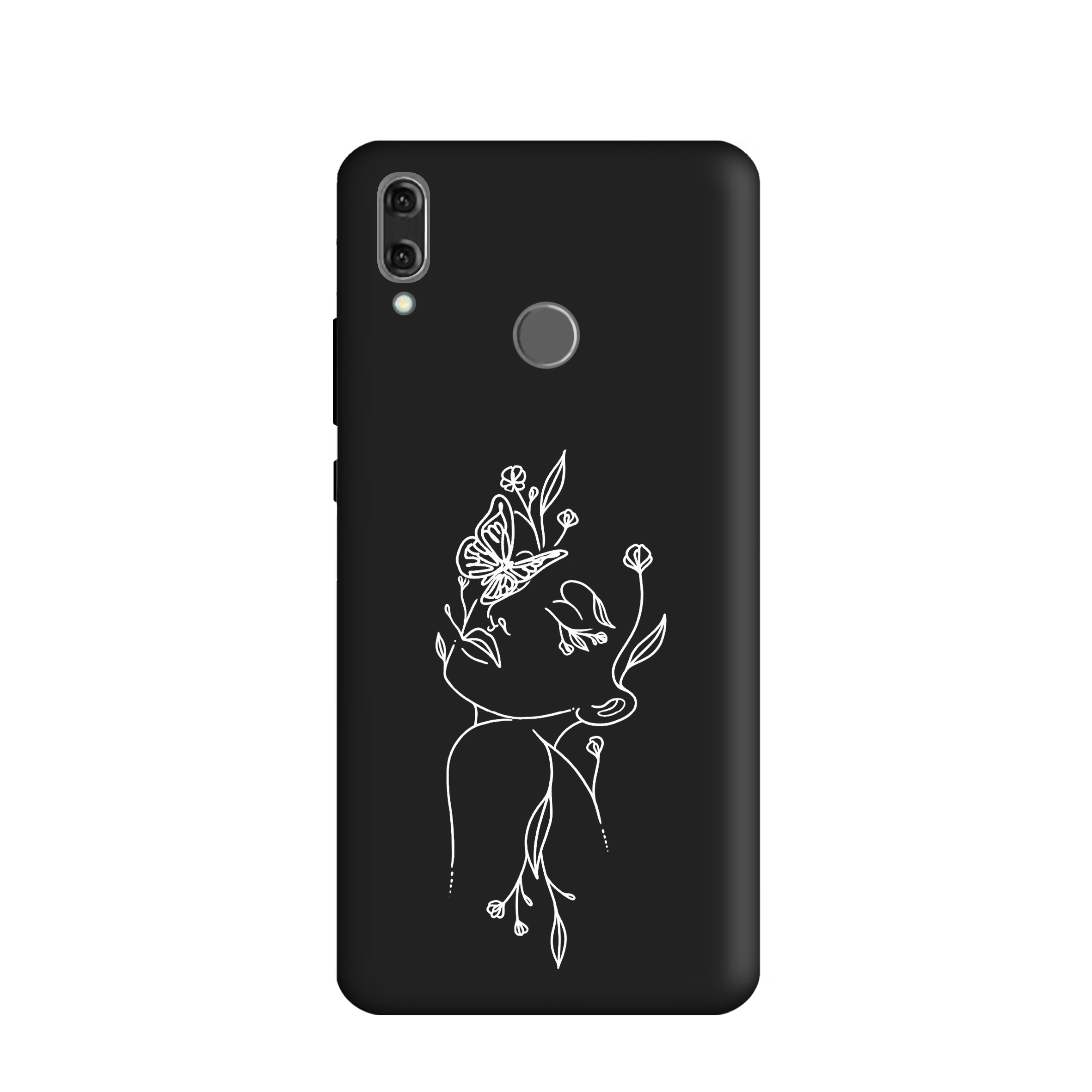 کاور طرح مینیمال دخترانه کد u4107 مناسب برای گوشی موبایل هوآوی Y9 2019