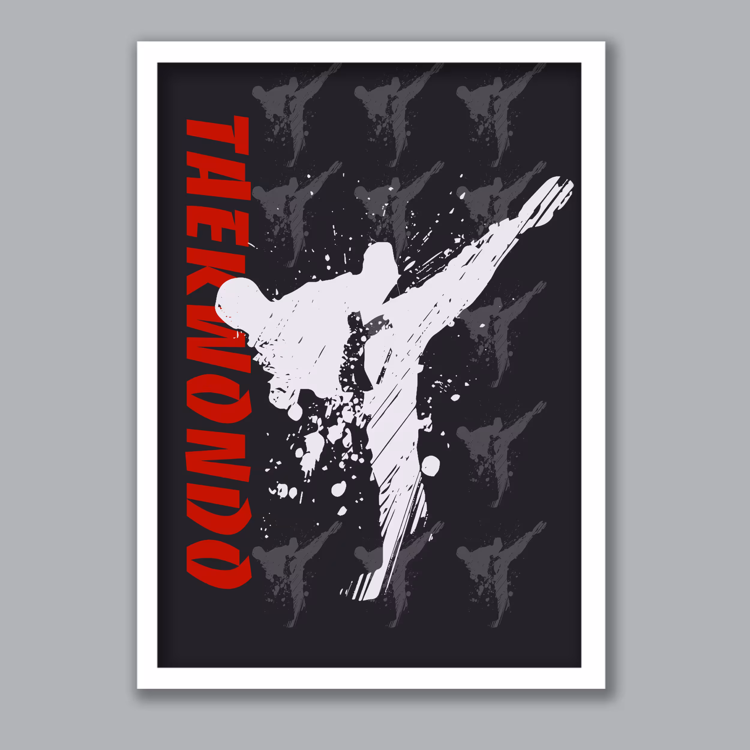 تابلو مدل تکواندو Taekwondo کد LA-G10202