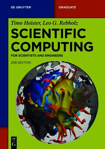 خرید و دانلود نسخه کامل کتاب Scientific Computing: For Scientists and Engineers