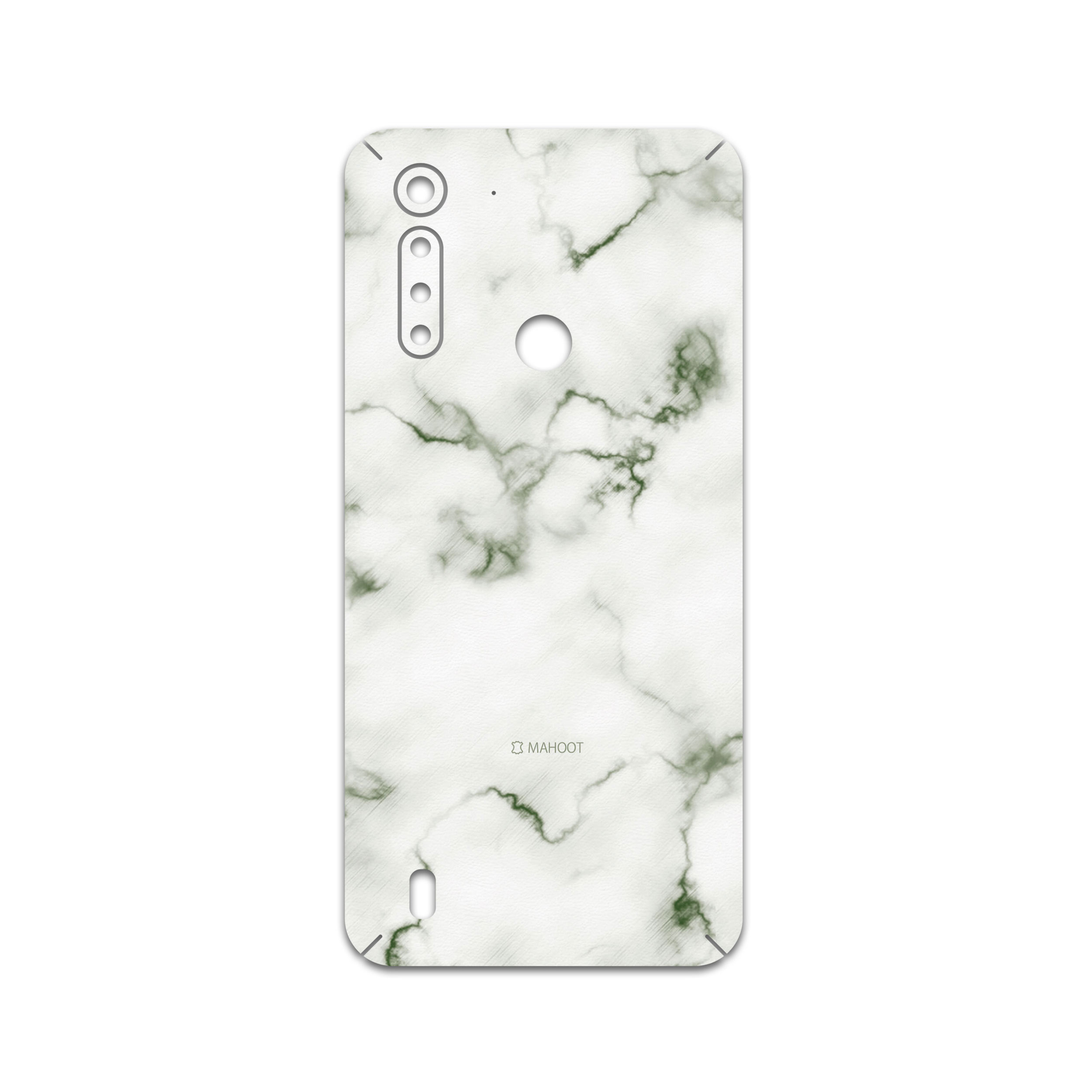 برچسب پوششی ماهوت مدل Blanco-Smoke-Marble مناسب برای گوشی موبایل موتورولا Moto e6 Plus