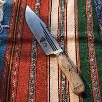 چاقوی زنجان تیغه فولادی دو