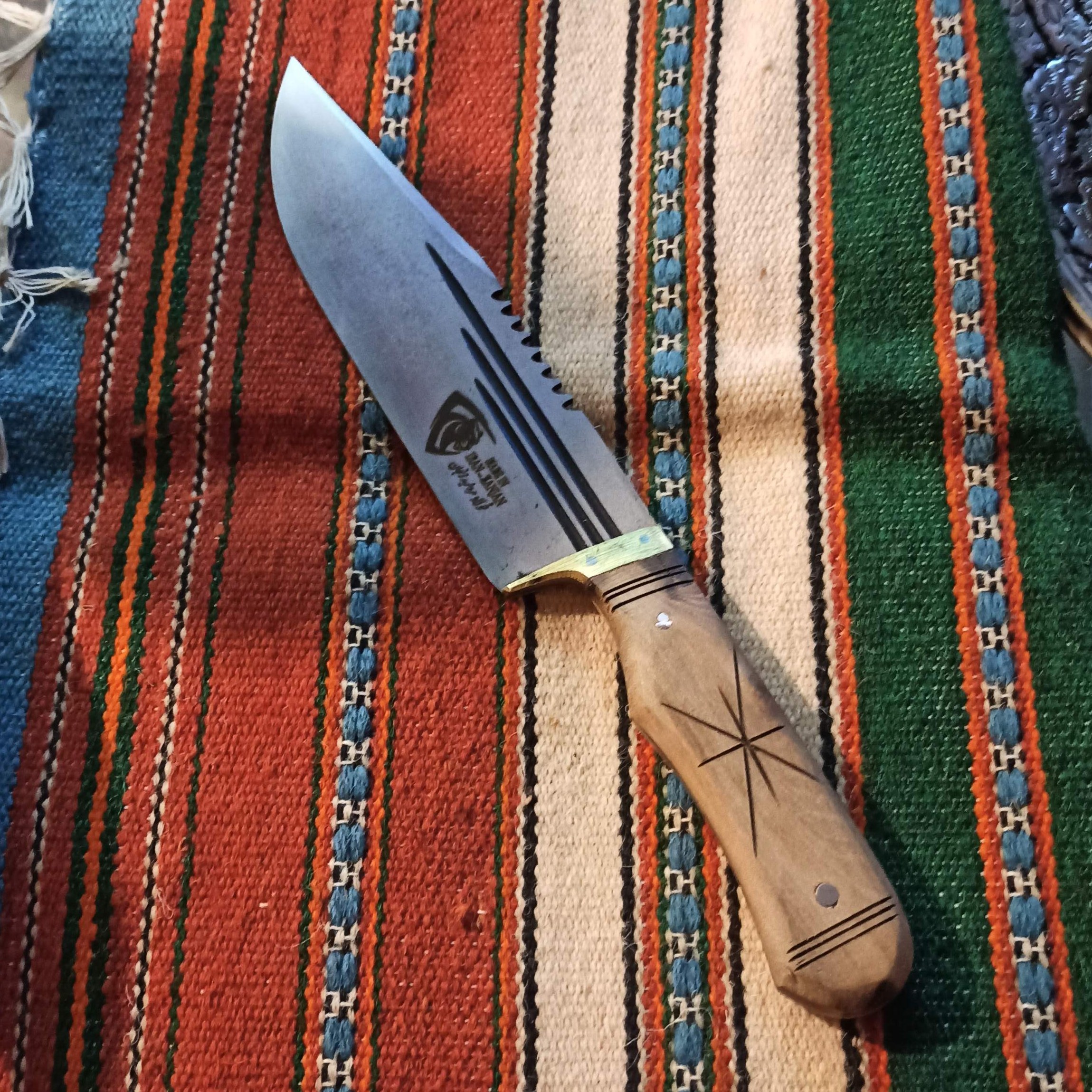 چاقوی زنجان تیغه فولادی دو