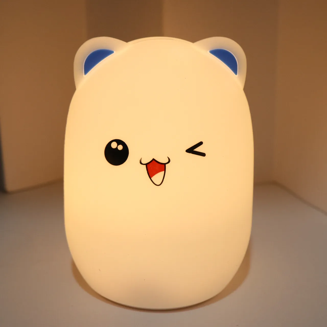 چراغ خواب سیلیکونی خرس بازیگوش ( مدل ZH-12 ) 38344