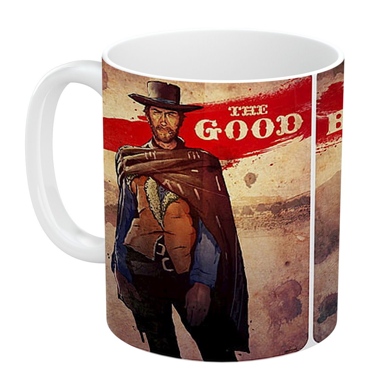 ماگ طرح فیلم خوب، بد، زشت مدل NI1734