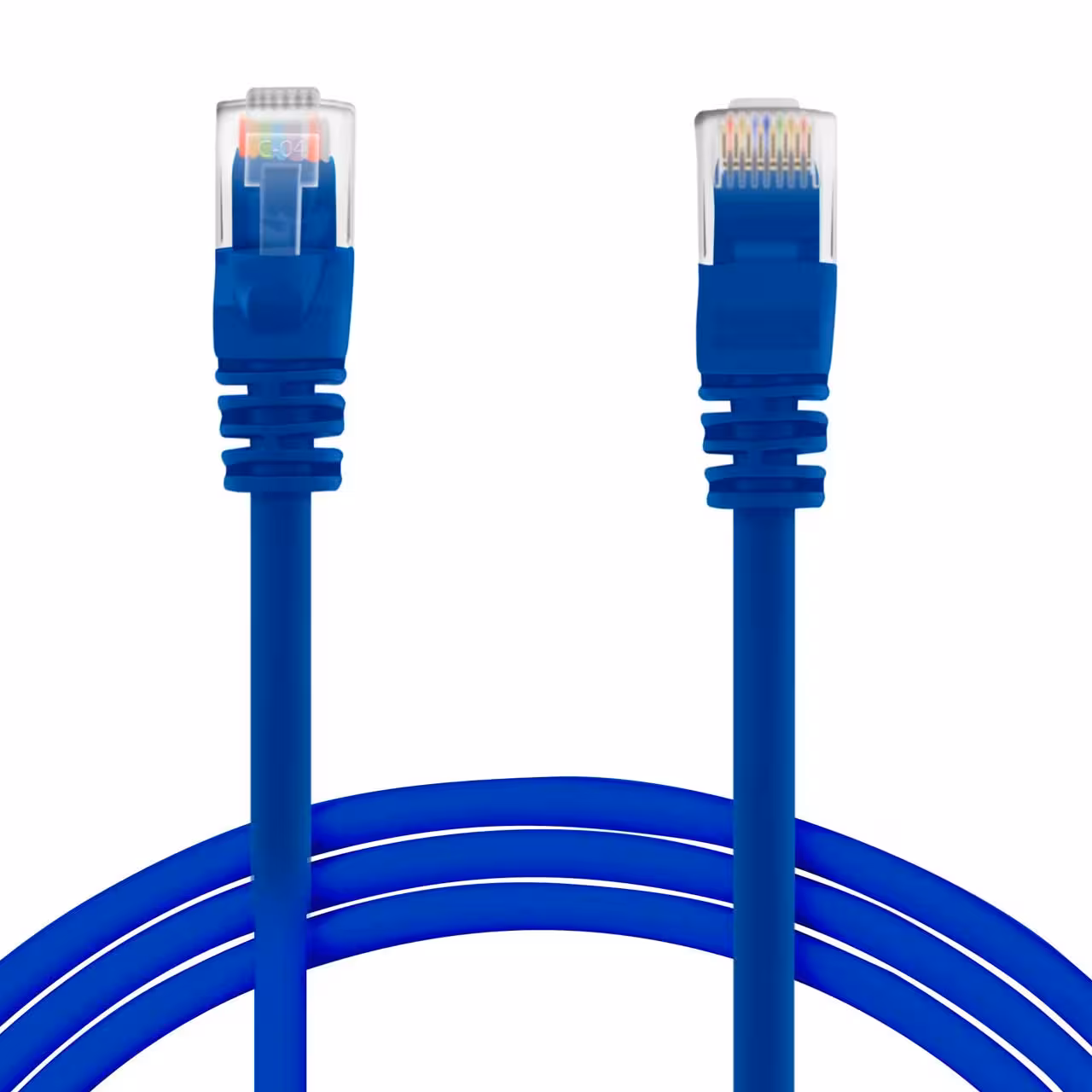 کابل شبکه CAT5E مدل utp1m طول یک متر