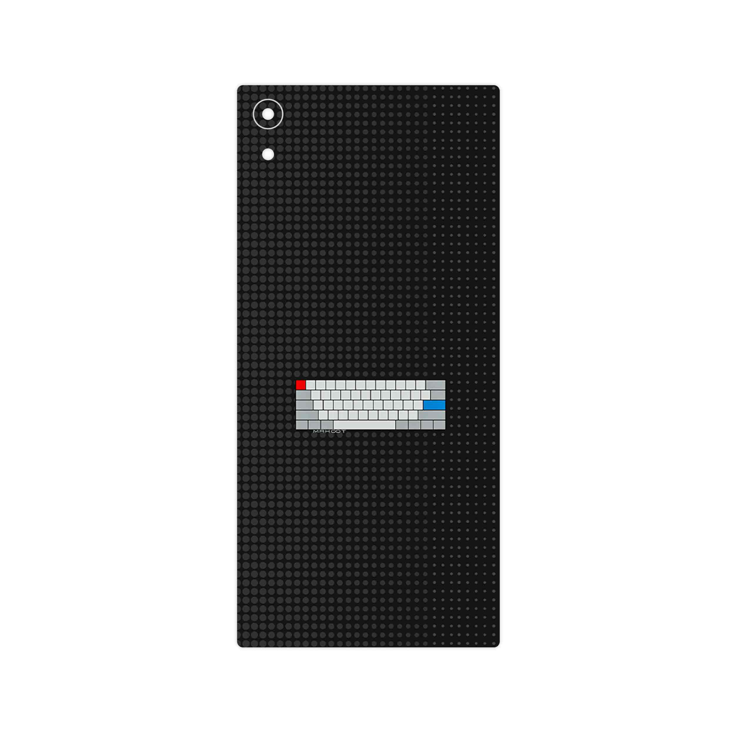 برچسب پوششی ماهوت مدل Minimal Keyboard Icon مناسب برای گوشی موبایل سونی Xperia XA1 Ultra