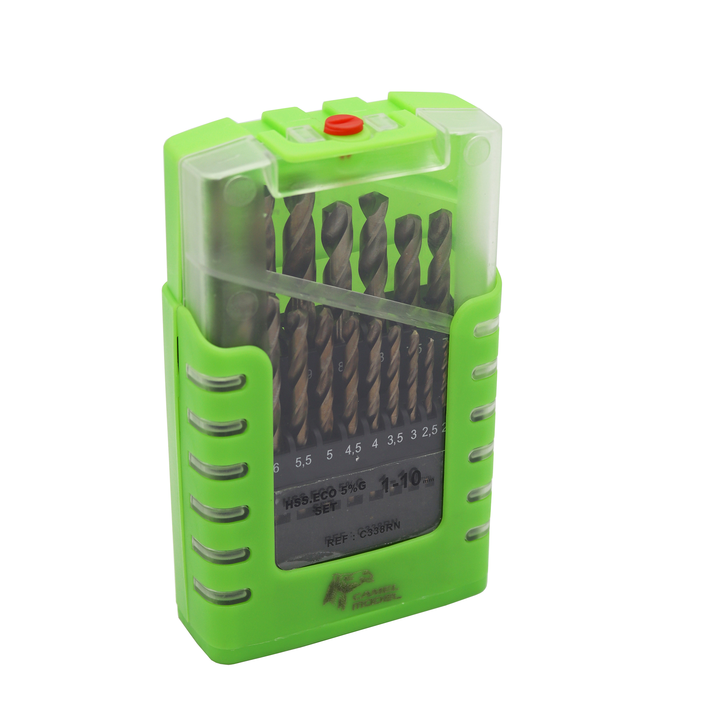 مته آهن کبالت مدل کمل کد YP-W-HSS مجموعه 19 عددی