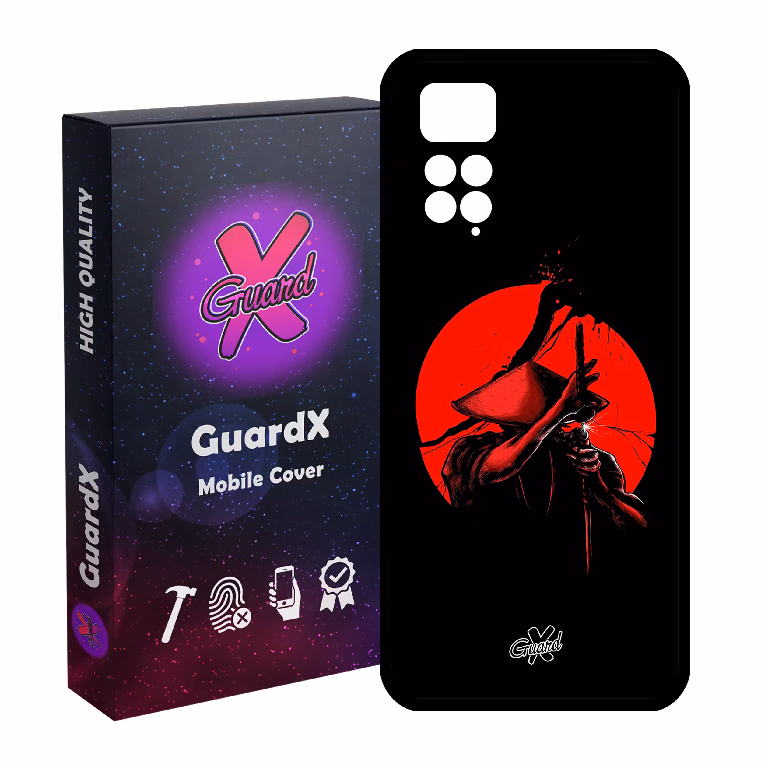 کاور گارد ایکس طرح Samurai مدل Glass10251 مناسب برای گوشی موبایل شیائومی Redmi Note 11S/ Note 11 4G