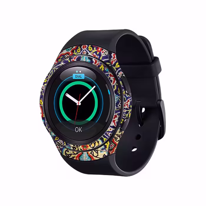 برچسب ماهوت طرح Iran_Tile6 مناسب برای ساعت هوشمند سامسونگ Galaxy Gear S2