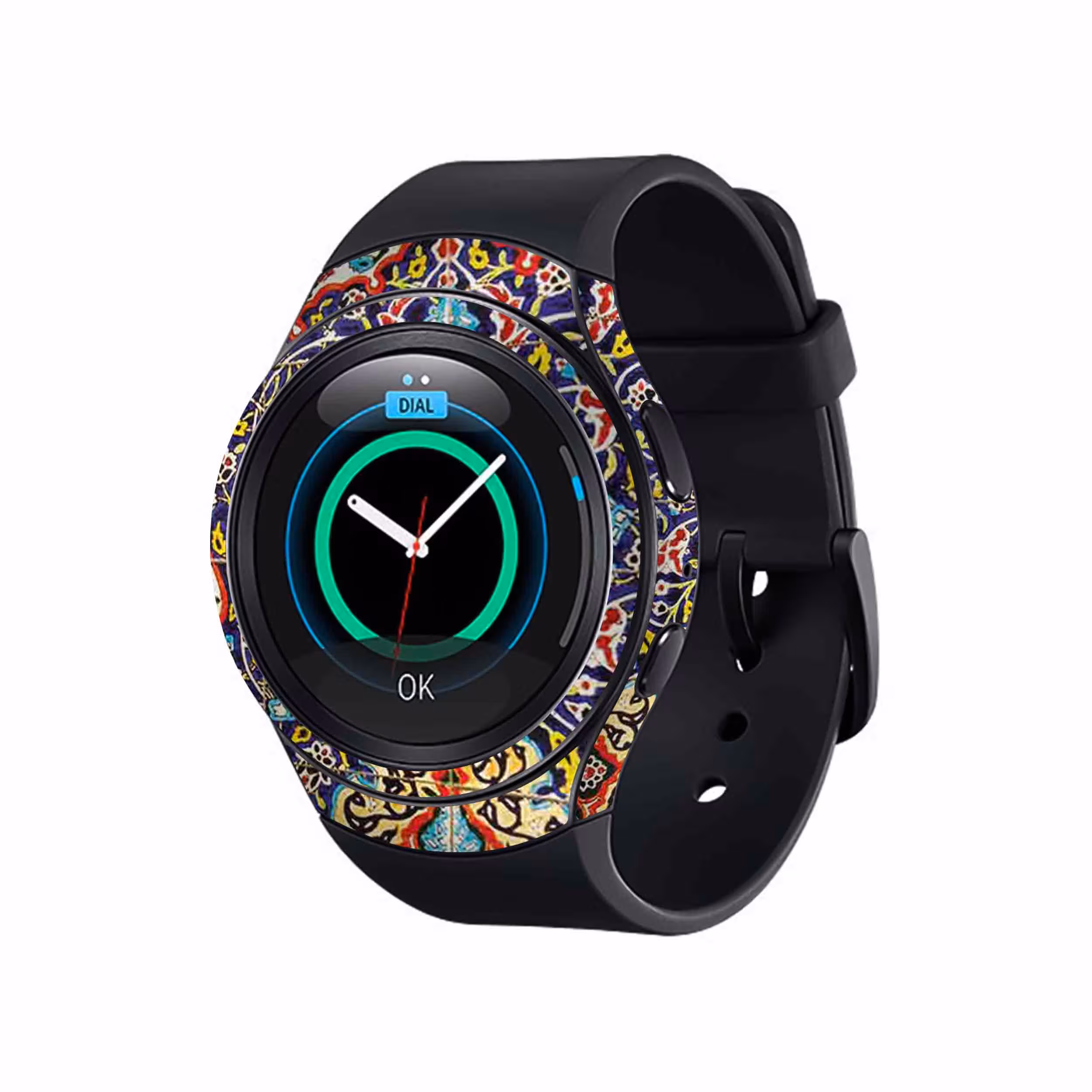 برچسب ماهوت طرح Iran_Tile6 مناسب برای ساعت هوشمند سامسونگ Galaxy Gear S2