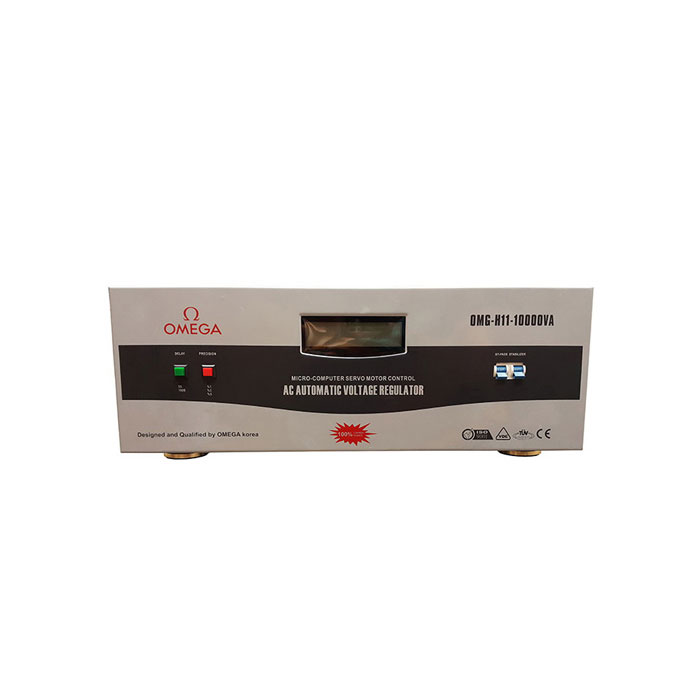 استابلایزر تکفاز سروو موتوری رک امگا مدل OMEGA OMG-H11-8Kva