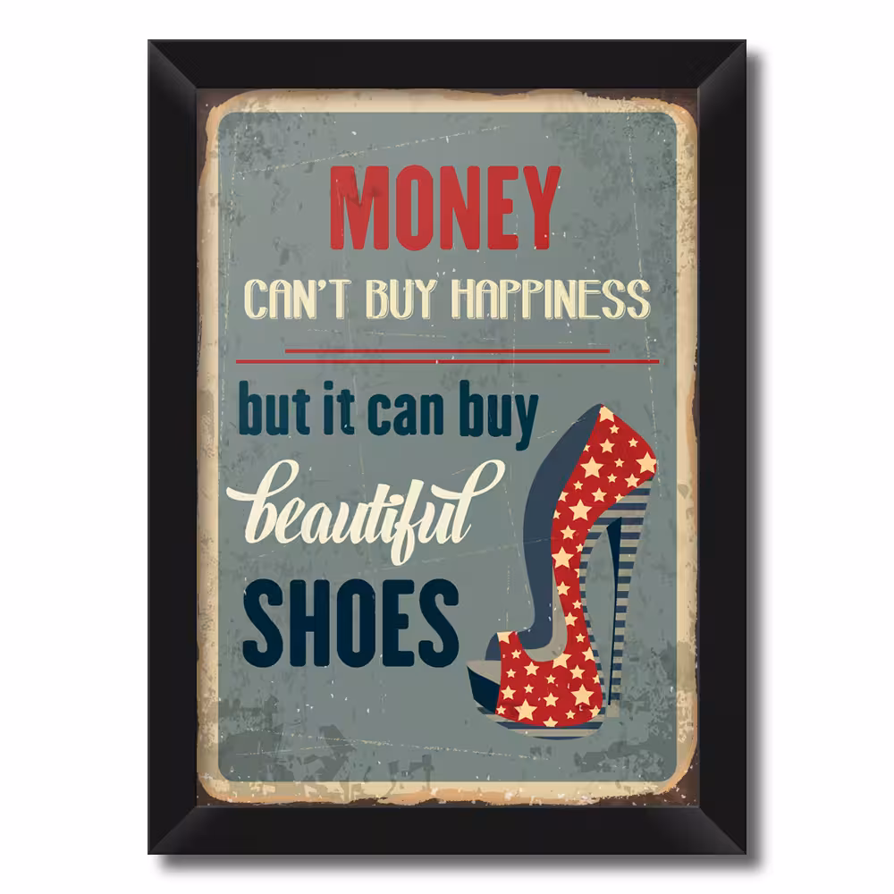 تابلو فنچ آرت طرح Money Can't کد GPH282-E
