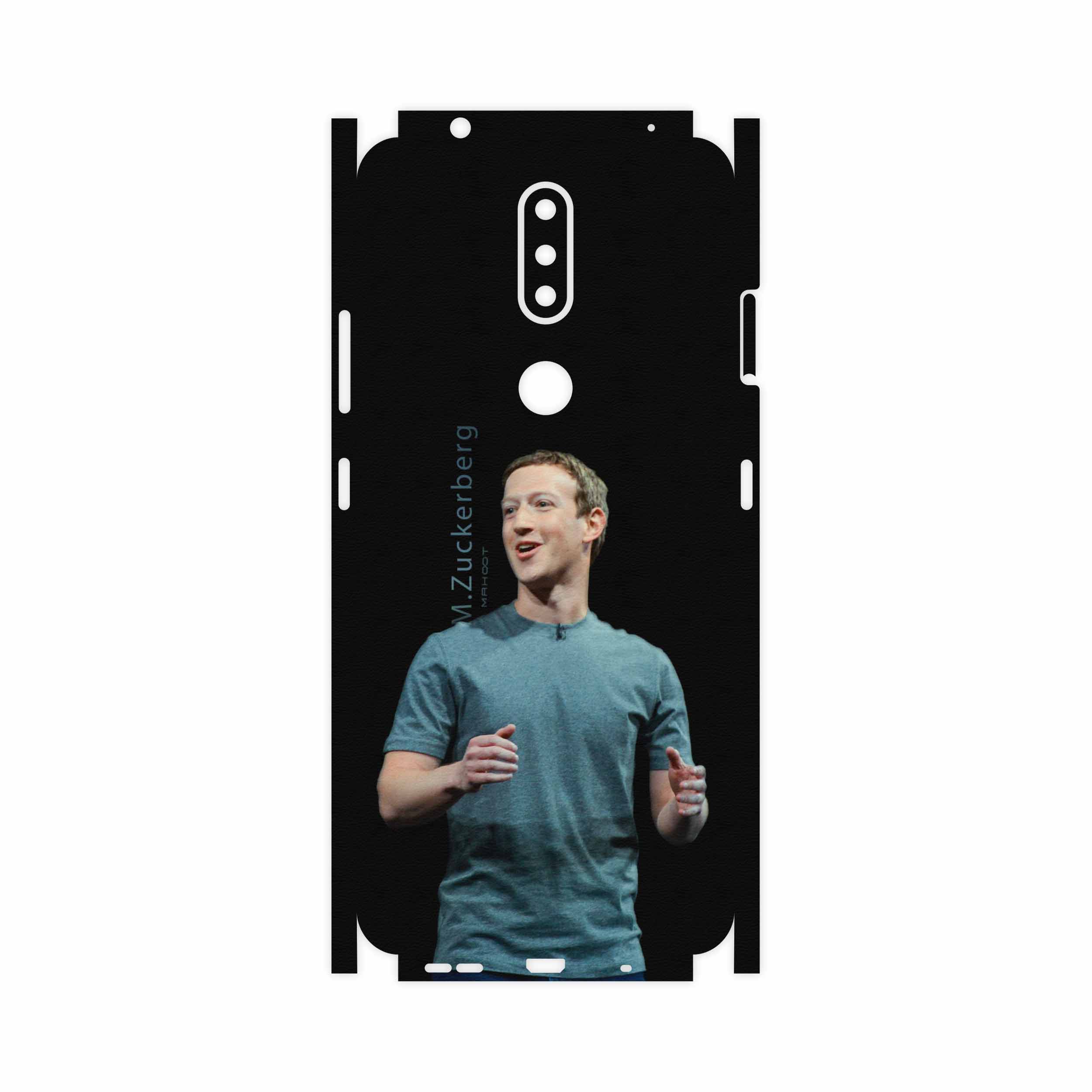 برچسب پوششی ماهوت مدل Mark-Zuckerberg-FullSkin مناسب برای گوشی موبایل نوکیا 24