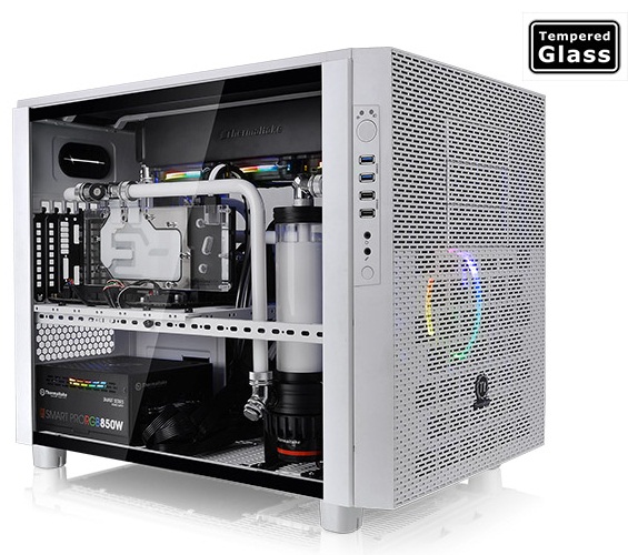 کیس ترمالتیک مدل Core X5 Tempered Glass Snow Edition